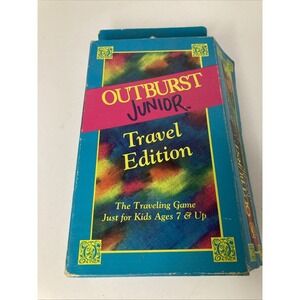Outburst Junior Travel Edition by Hersch Game w/ Original Box